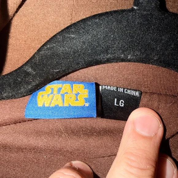 Star Wars Chewbacca Cosplay Costume Furry Hoodie Faux Fur Jacket Men's - Picture 4 of 8